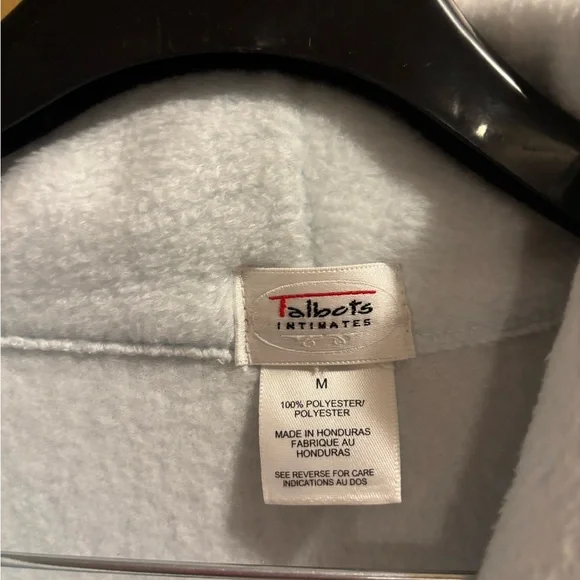 😍Talbots Intimates Soft Blue Robe - Picture 3 of 5